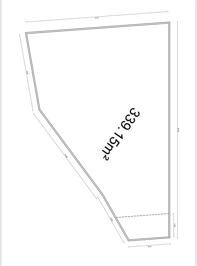 Terreno com 331m² condomínio fechado em Campo Grande