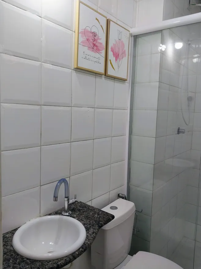Casa dúplex com 2 quartos e sacada em Campo Grande